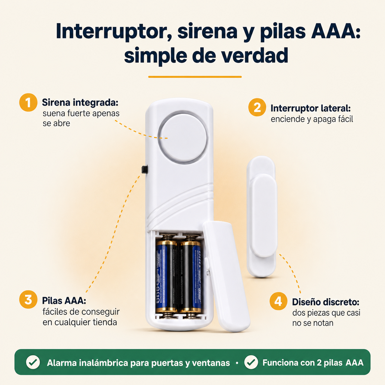 Alarma Antirrobo Magnetica Inalambrica - id37526 — vista 3
